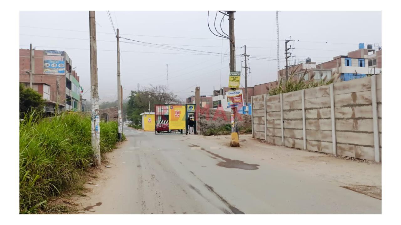Ocasio!!! Vendo Terreno En Terrazas De Caraponguillo Lurigancho  120 M2 Doble Frente — foto 3