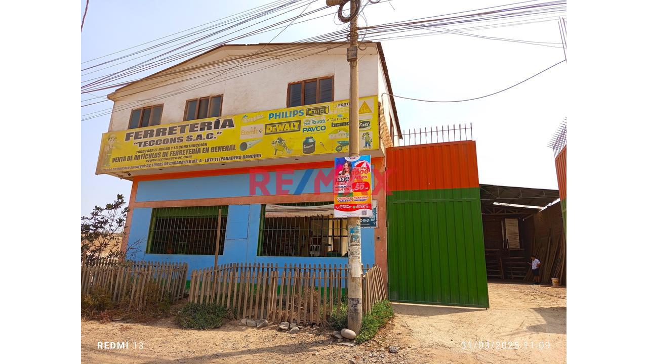 🔶 Se Vende Propiedad En Esquina Con Negocio Ferretero  – Av. Lomas De Carabayllo 🔶 — foto 9