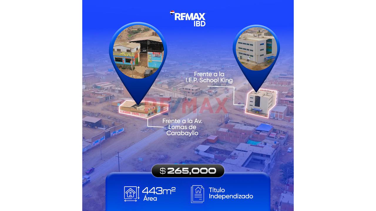 🔶 Se Vende Propiedad En Esquina Con Negocio Ferretero  – Av. Lomas De Carabayllo 🔶 — foto 5