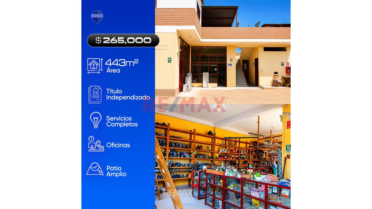 🔶 Se Vende Propiedad En Esquina Con Negocio Ferretero  – Av. Lomas De Carabayllo 🔶 — foto 4