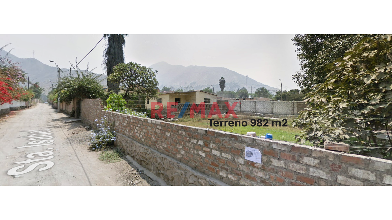 Terreno En Venta Ubicado En Una Esquina Con Dos Frentes En La Urb. Sta María De Chosica. — foto 6
