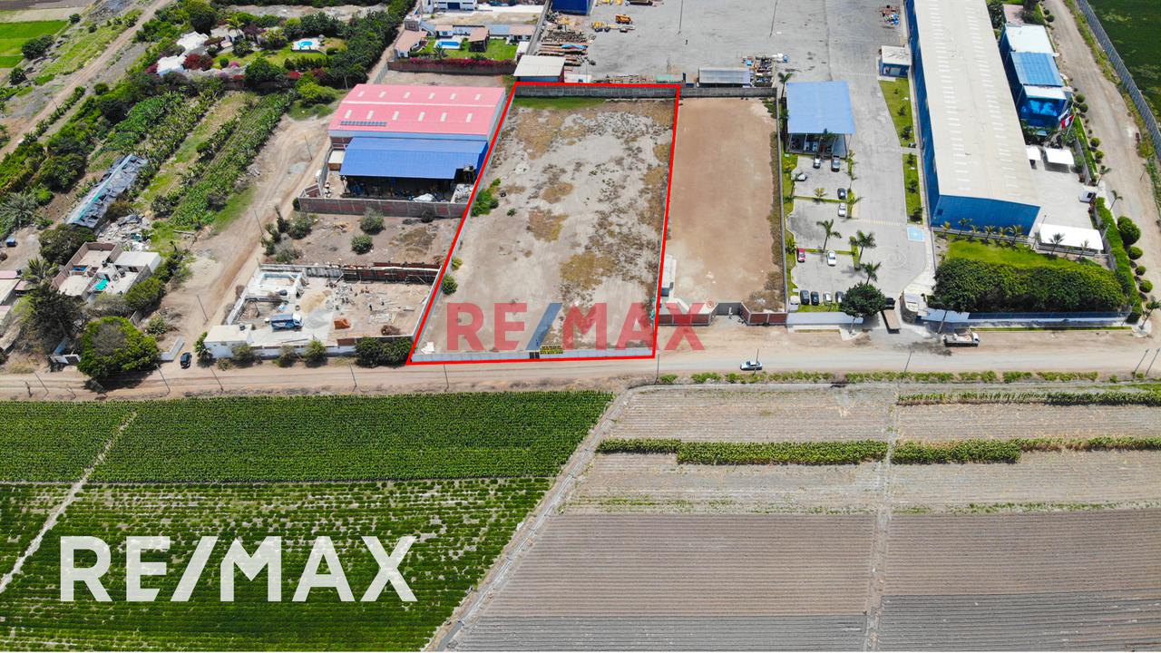 Se Alquila Terreno Industrial De 5225 Mtrs2 En Lurin - 1