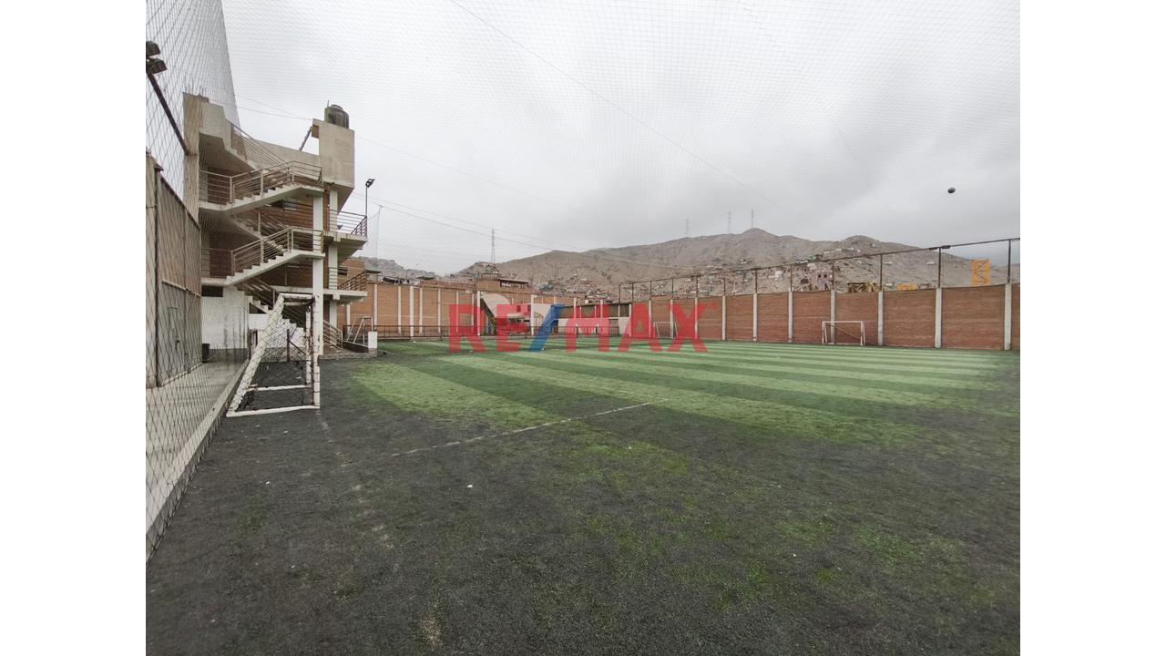 “Propiedad Multifuncional De 3,850 M² En Lurigancho – Complejo Deportivo Con Edificaciones Y Zonificación Industrial” - 1