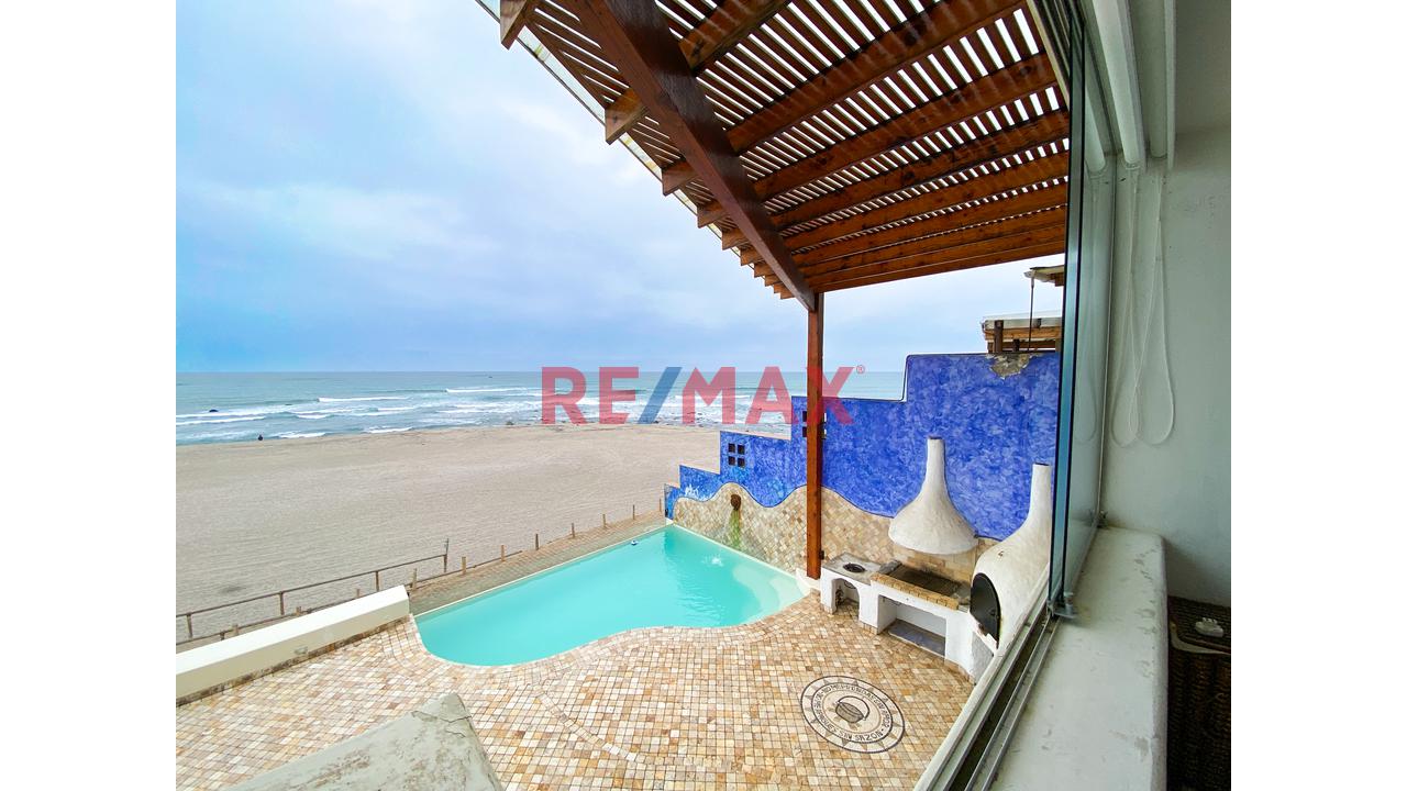 Vendo Hermosa Casa Frente Al Mar Primera Fila En Punta Hermosa - 5