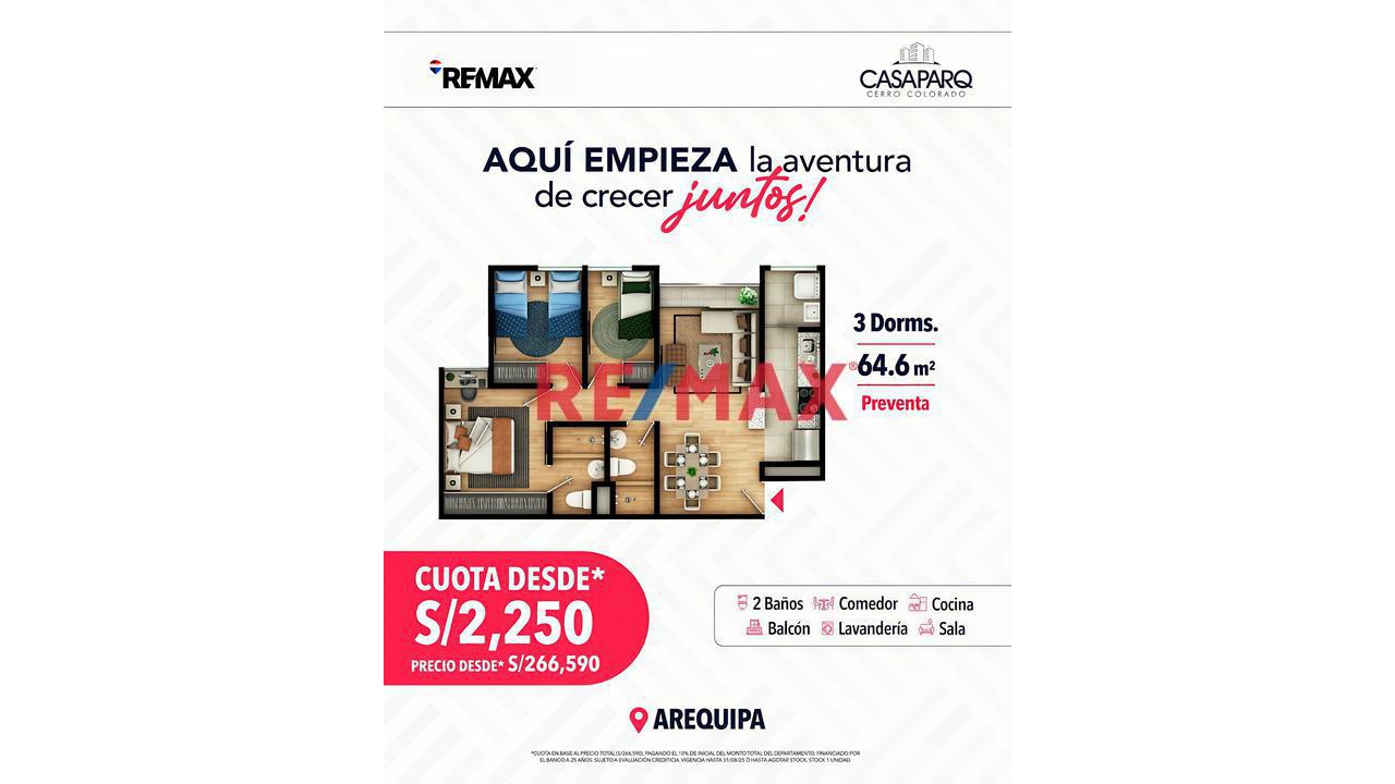 Flat 64.6 M2 Casaparq