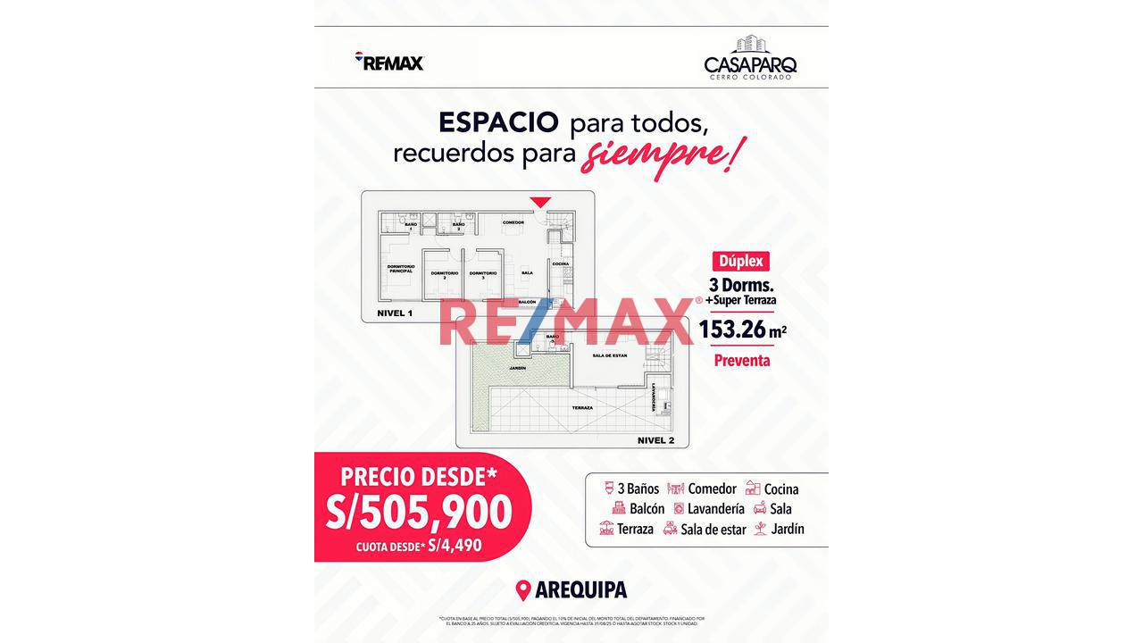 Duplex 153.26 M2 Casaparq