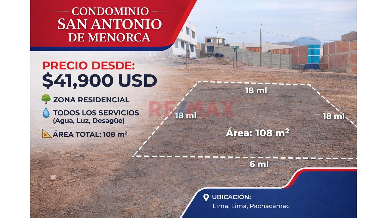📍 ¡Gran Oportunidad En Pachacámac!