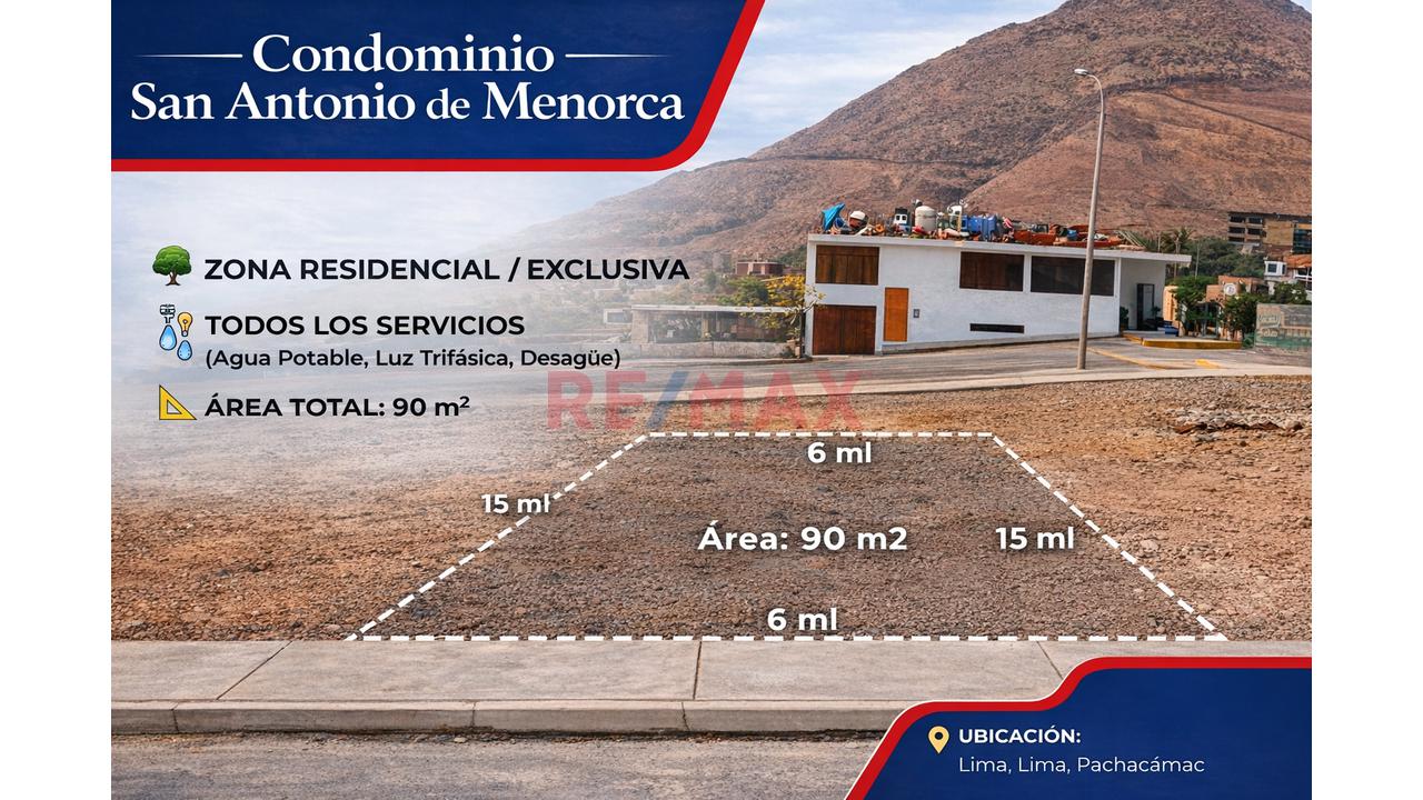 🏡 Terreno En Venta – Zona Residencial De Manchay 🏡