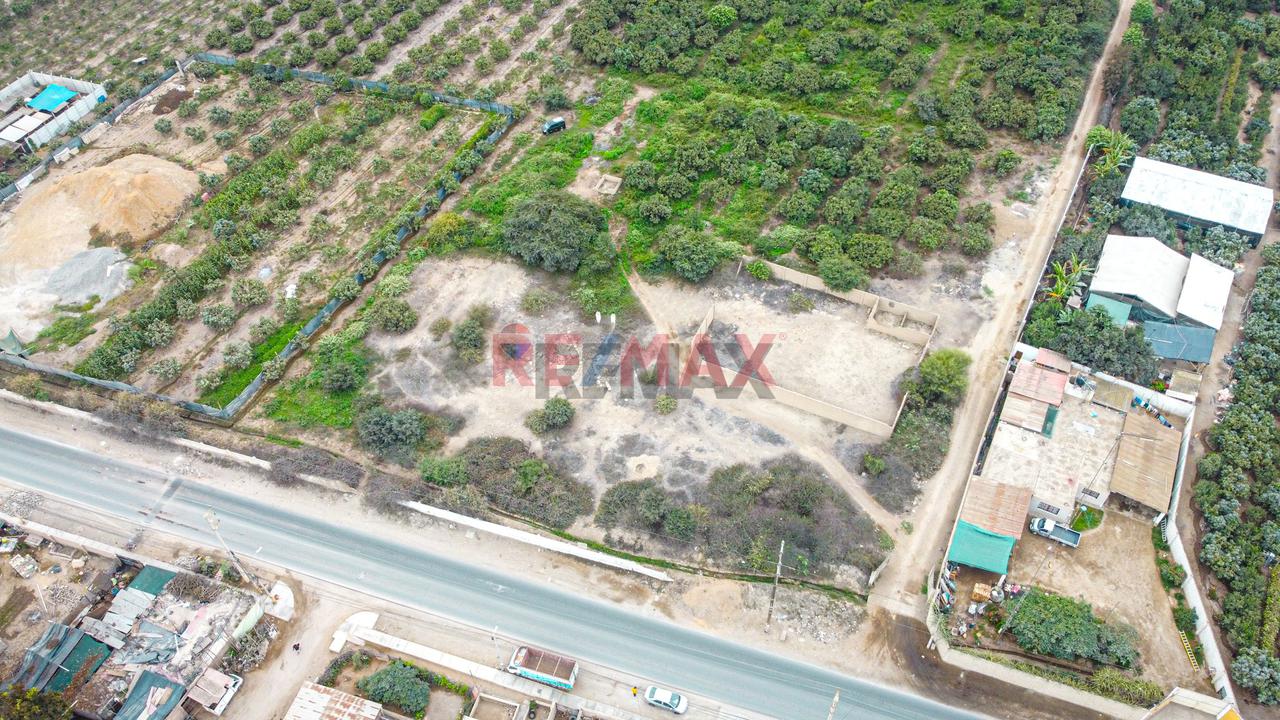 Gran Oportunidad De Inversion: Amplio Terreno Para Uso Industrial O Almacen Rodeado De Naturaleza Y Campos Verdes | Huaral - 1