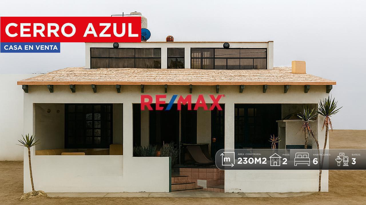Casa En Venta Cerca Al Malecón De Playa Lobos Con 6 Dorm. Y Terrazas - 1