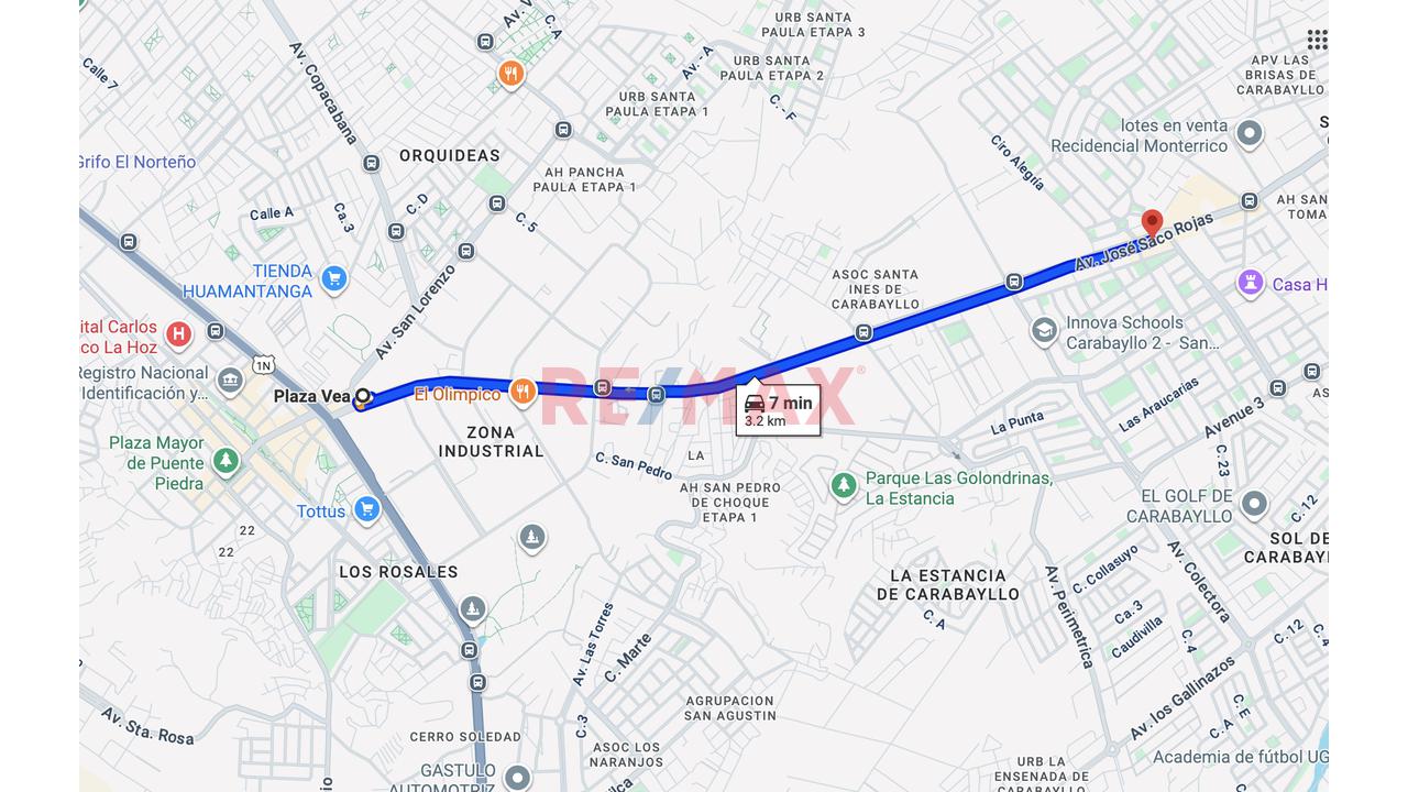 Oportunidad Única En Av. Saco Rojas – Carabayllo 2 Lotes Juntos 255M2 - 5