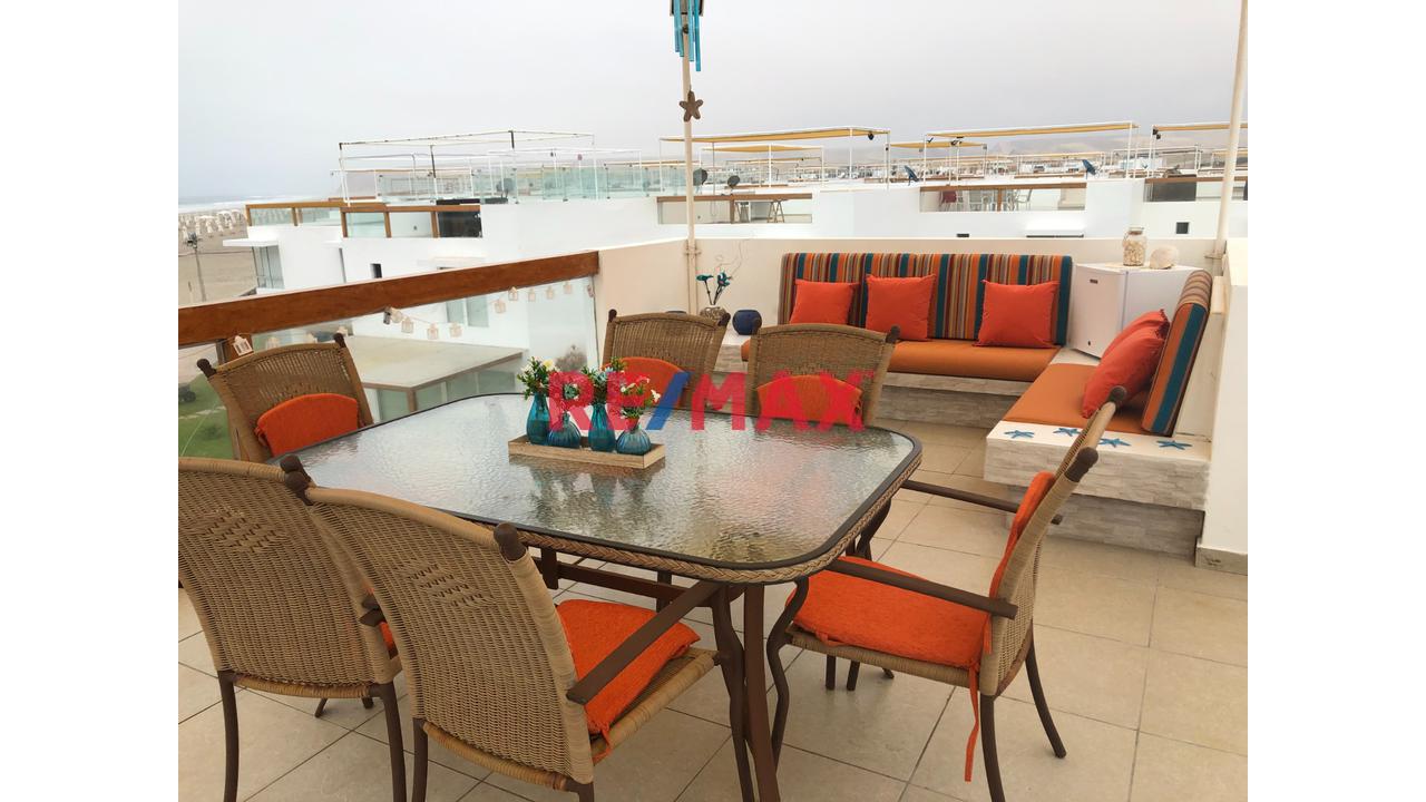 Alquiler Casa De Playa En Primera Fila, Condominio Asia Del Sur, Km 108 - 15