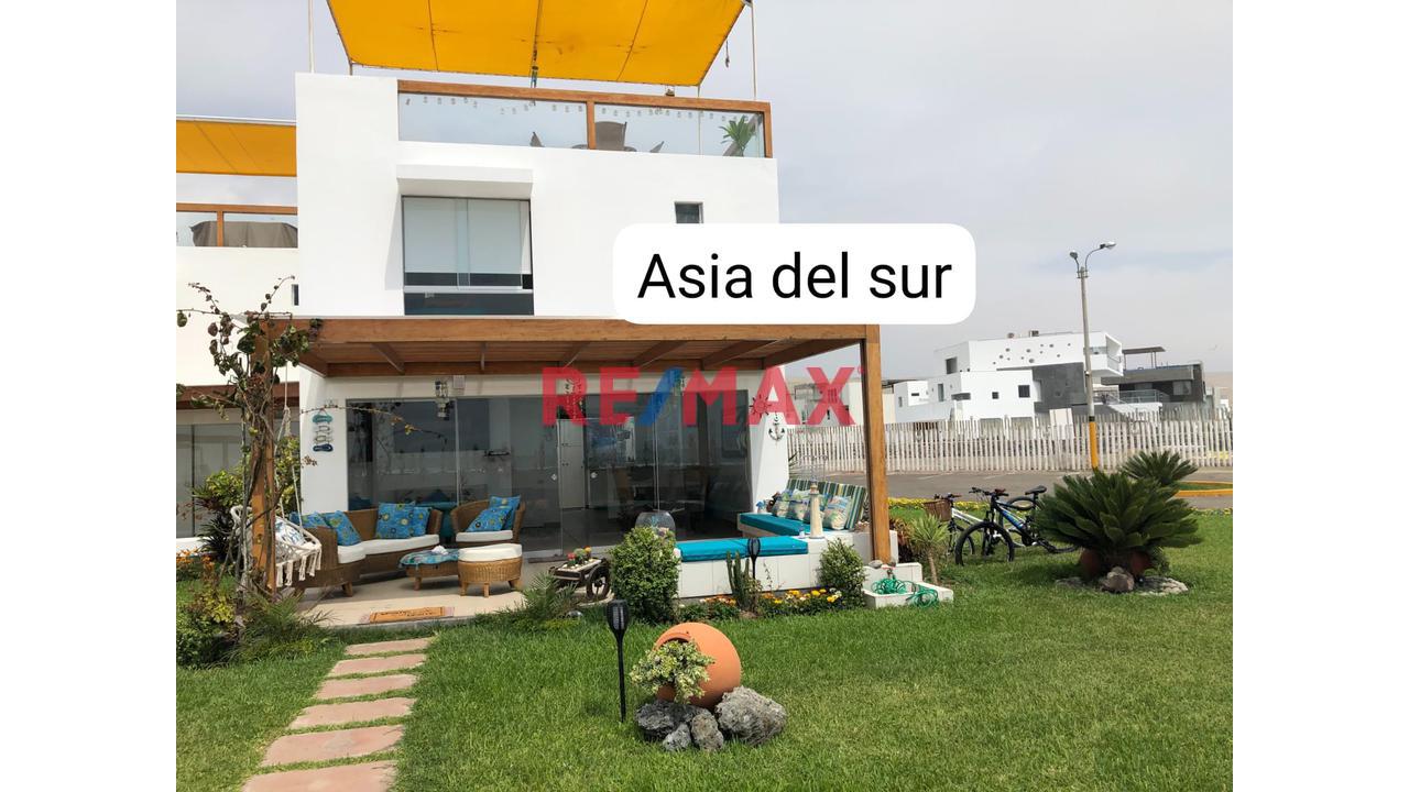 Alquiler Casa De Playa En Primera Fila, Condominio Asia Del Sur, Km 108 - 1