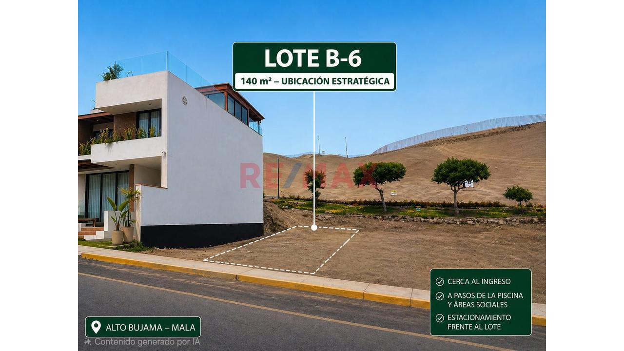 El Lote Mejor Ubicado De Alto Bujama | A Pasos Del Club House — foto 3