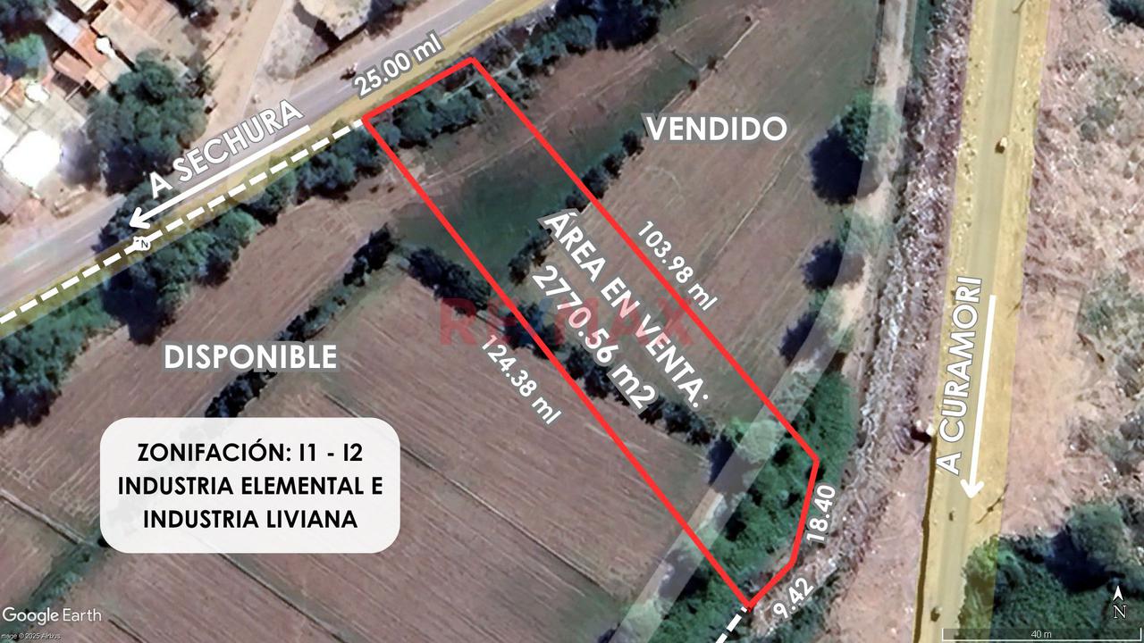 Terreno Industrial en Venta ubicado en Catacaos Terreno Industrial en Venta ubicado en Catacaos