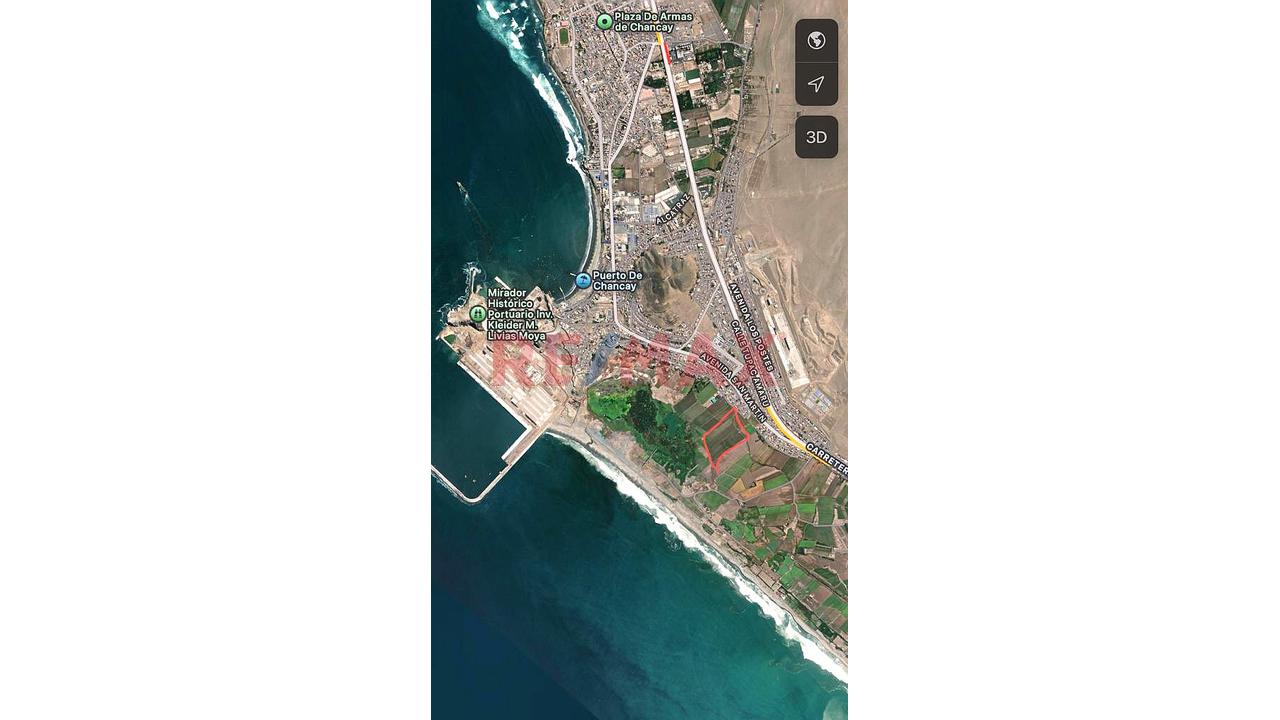 Venta De 1.17 Has En Chancay A 2Km Del Puerto $130 Por M2 - Sector Las Salinas - 15