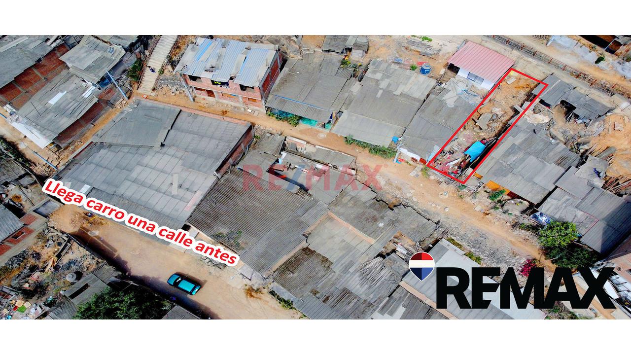 Se Vende Mitad De Terreno En Virgen De Lourdes, Nueva Esperanza, Villa María Del Triunfo