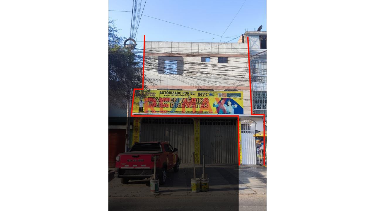 Venta De Inmueble 2Do Y 3Er Piso Más Azotea En Ate - Urbanización Los Sauces Vivienda Taller - 1