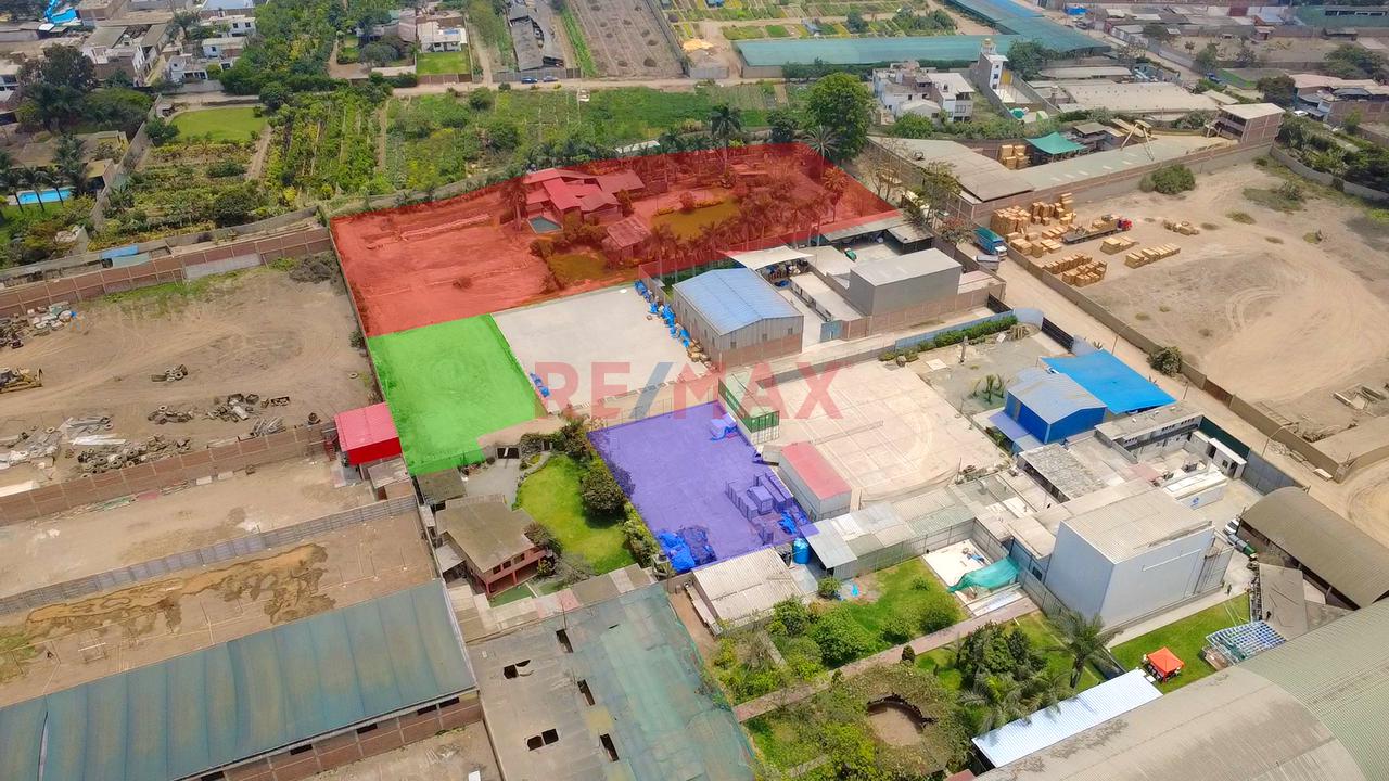 Oportunidad Venta De Terreno Industrial  En Pachacamac A 1 Cdra De Canal 4 - 4