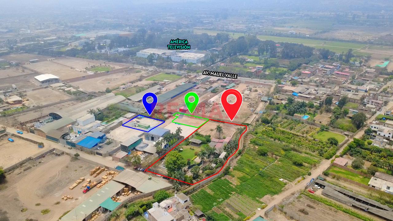 Oportunidad Venta De Terreno Industrial  En Pachacamac A 1 Cdra De Canal 4 - 6
