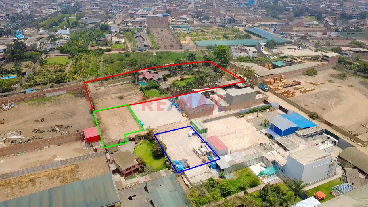 Oportunidad Venta De Terreno Industrial  En Pachacamac A 1 Cdra De Canal 4 - 8