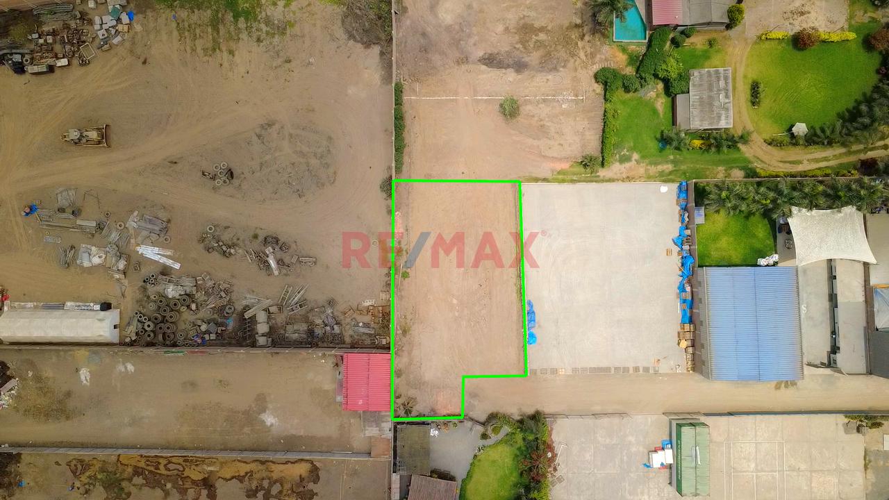Oportunidad Venta De Terreno Industrial  En Pachacamac A 1 Cdra De Canal 4 - 7