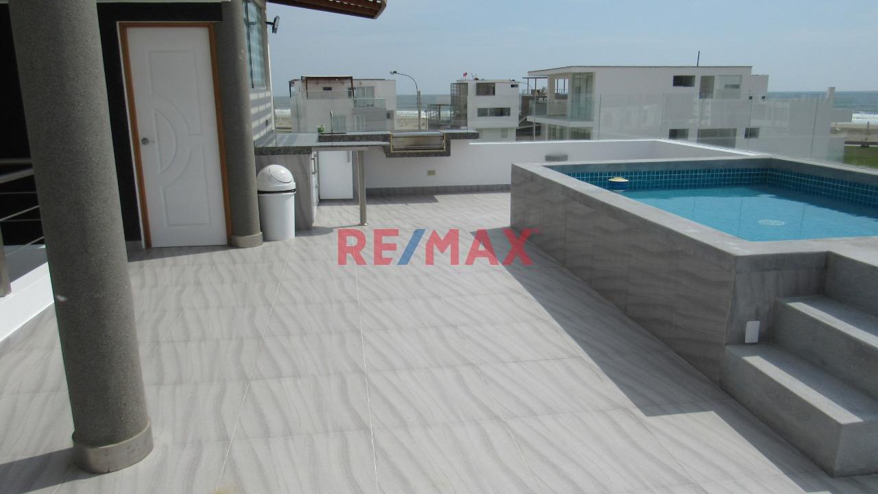 ¡Exclusiva Casa De Playa En Venta En Asia – Condominio Las Terrazas, Primera Fila Frente Al Mar! - 1