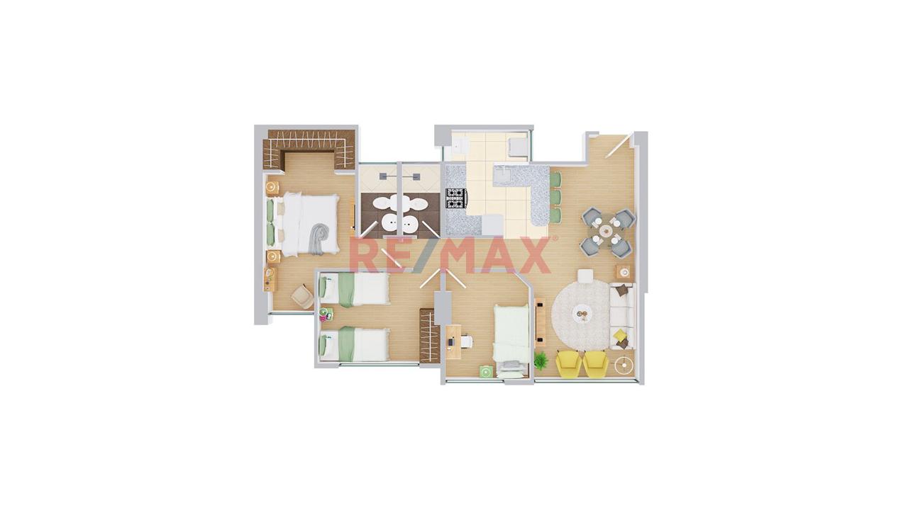 Vendo Espectacular Flat De Estreno 80M² - 2 Dorm + Estudio San Miguel. Av La Paz — foto 8