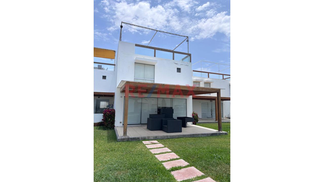 Alquiler De Casa De Playa Amoblada En El Condominio Asia Del Sur, Km 108 De La Panamericana Sur, Playa Sarapampa - 1