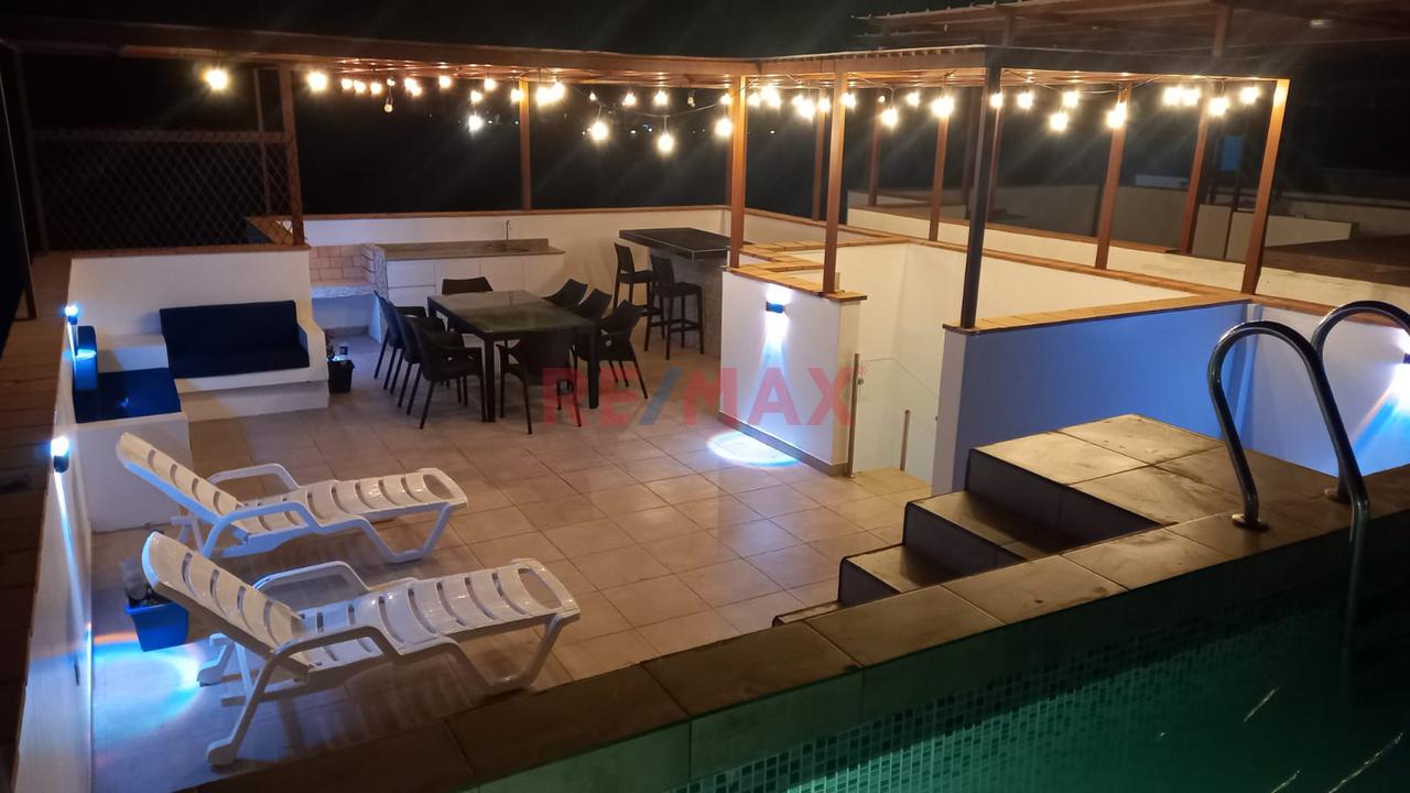 Venta Casa Cerro Azul Laguna Beach, 4 Dorms, 5 Baños, 2 Est, Piscina, Km 128 Sur - 12