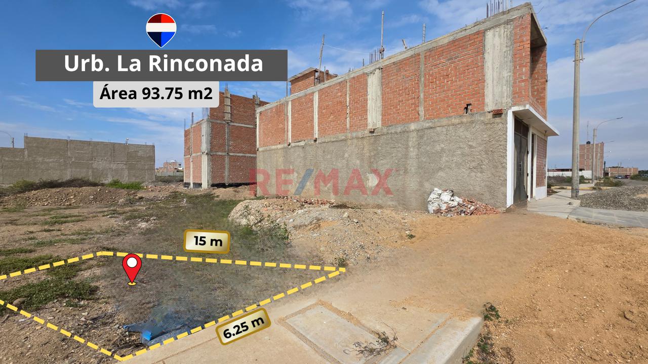 Terreno En La Urbanizacion La Rinconada - Pimentel 🏡 ¡Invierte En Calidad De Vida Y Ubicación Estratégica!