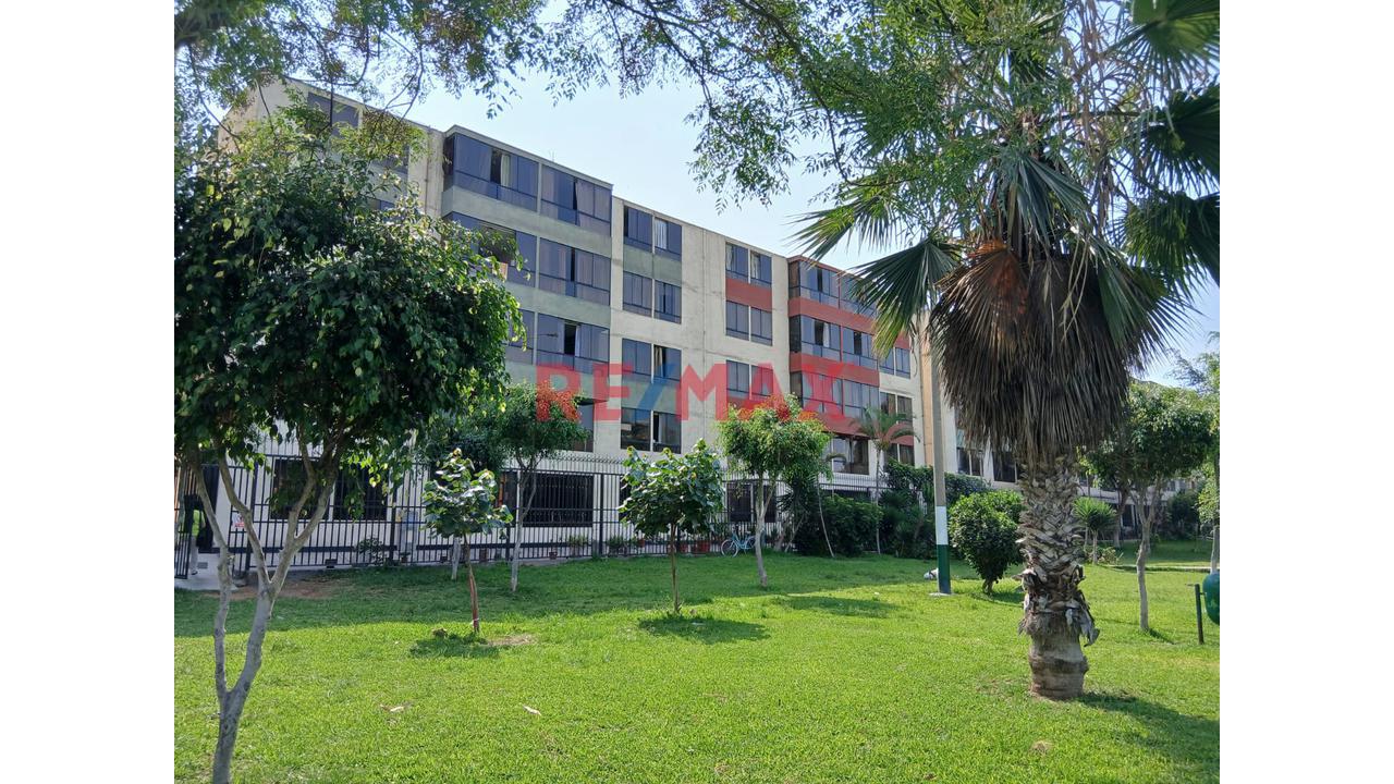 Venta | Departamento Remodelado – Condominio El Trébol, Los Olivos 62M2.