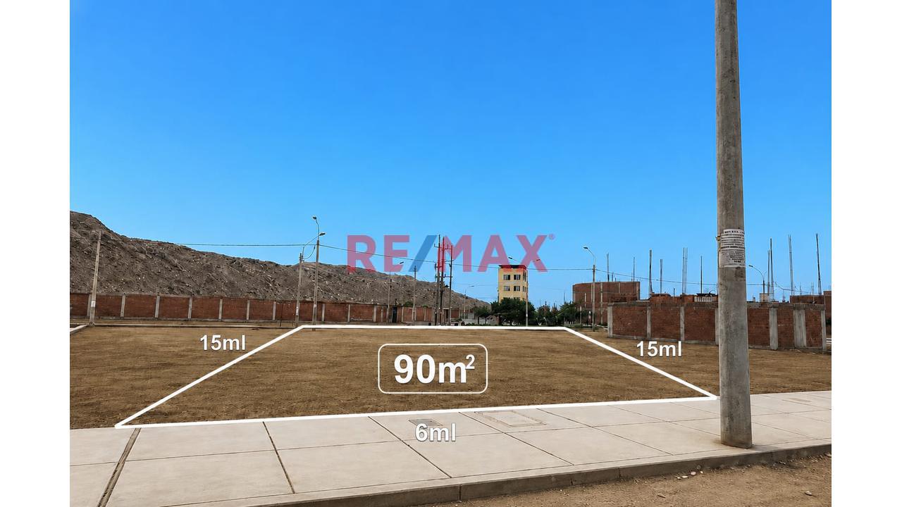 Venta De Terreno En Avenida De Doble Via De 90M2 En Urb. Los Ficus De Carabayllo Etapa V