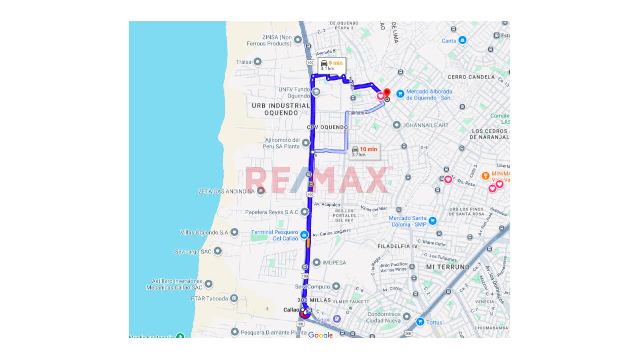 Terreno En Venta – Doble Frontera – Oquendo, Callao Avenida Bertello Con Alisos — foto 10