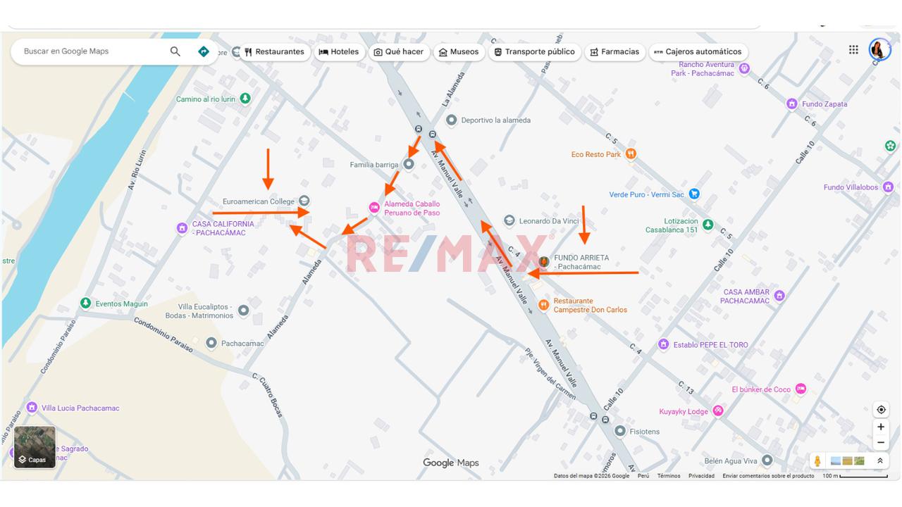 Vendo 1 Terreno 1,100.55M2 Lote 6 Calle 4 Pachacamac A 1/2 Cdra 3 Cuadras Del Colegio Euroamericano — foto 7