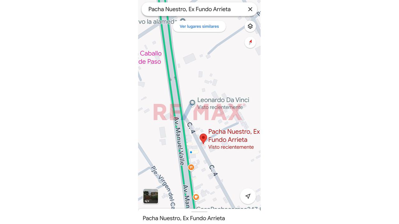 Vendo 1 Terreno 1,100.55M2 Lote 7 Calle 4 Pachacamac A 1/2 Cdr Lote 7 A 3 Cuadras Del Colegio Euroamericano - 7