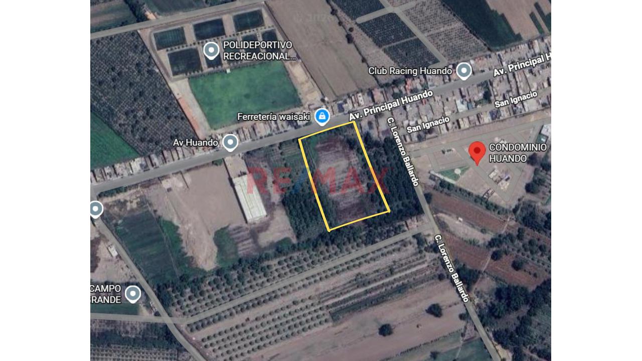 Ocasion: Se Vende Terreno En Plena Avenida Principal Huando A Sólo 15 Minutos Del Puerto De Chancay - Ideal Para Casa De Campo O Logística - 3