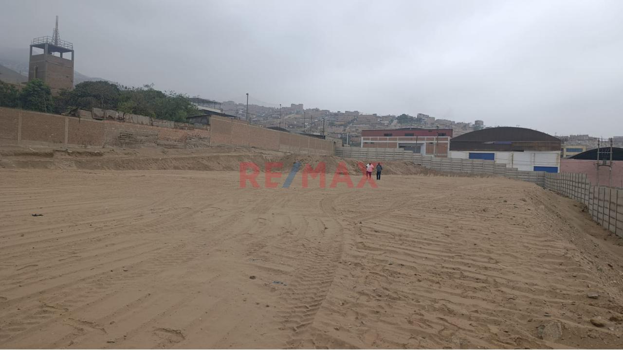 Alquiler De Terreno Industrial De 4500M2 Aplanado Con Documentos En Regla - 3