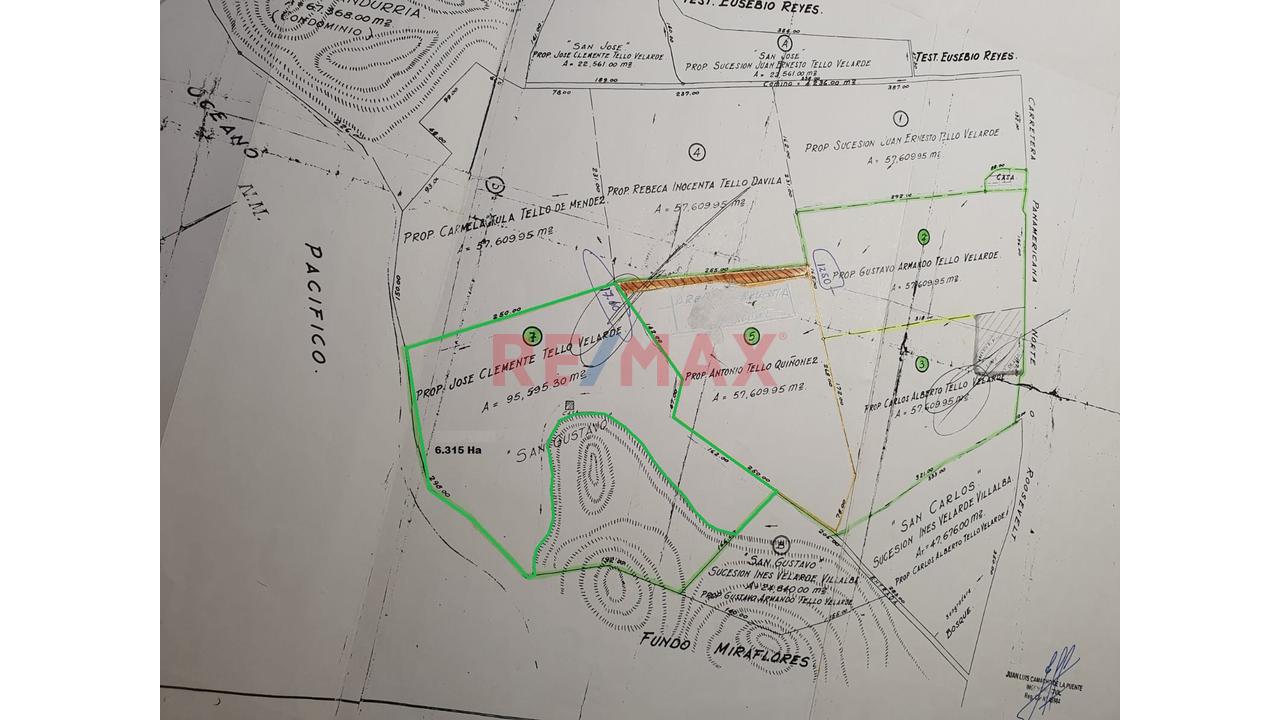 Se Vende Terreno De 6.32 Has En Supe Puerto Barranca - 6