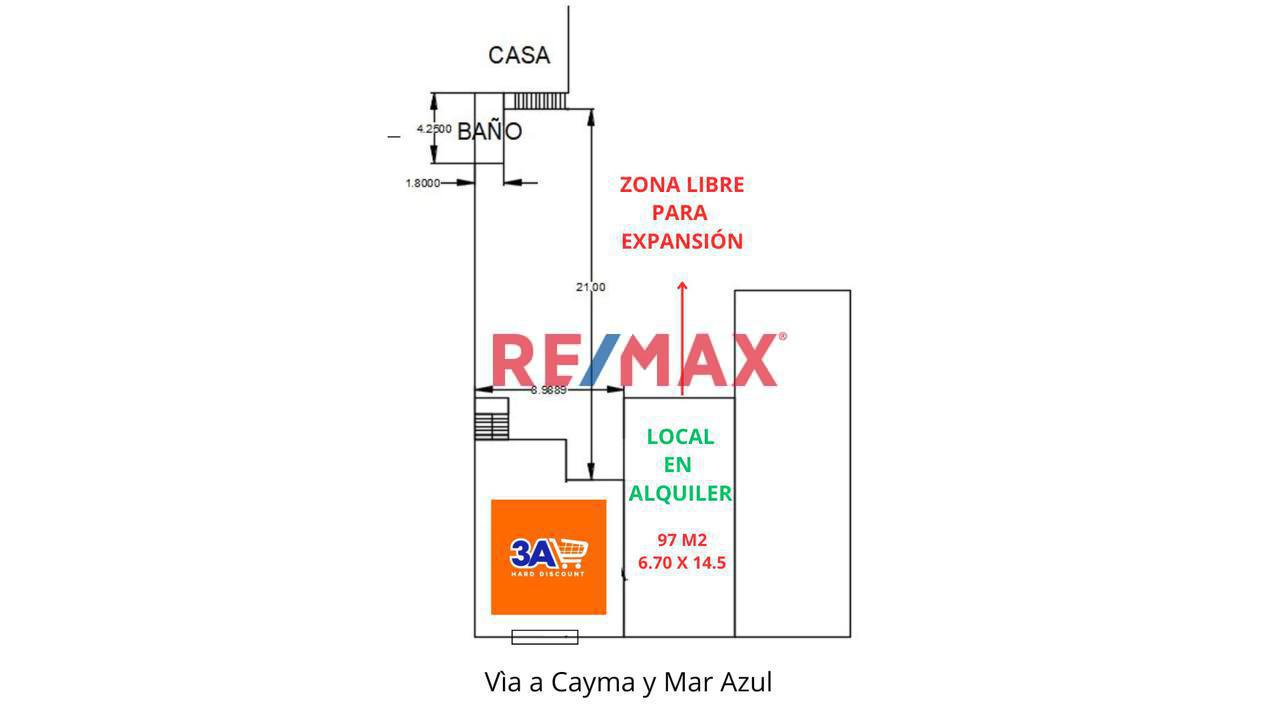 Alquiler De Local Comercial En Avenida Principal De Asia - Al Lado Del Boulevard - Primer Piso - 1