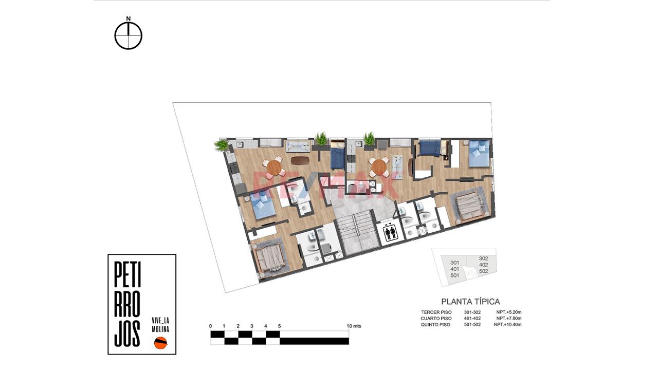 Venta | Departamentos 52 M² A 68 M² | Proyecto Petirrojos | Sol De La Molina – Lima - 3