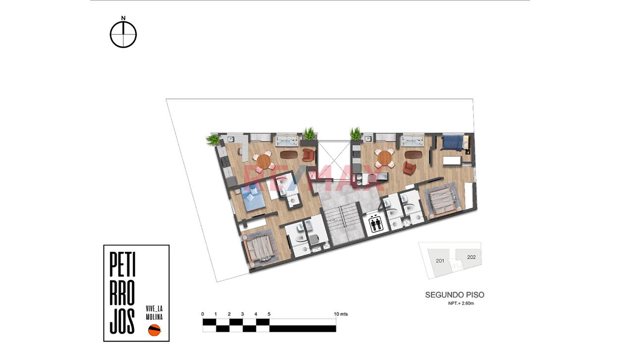Venta | Departamentos 52 M² A 68 M² | Proyecto Petirrojos | Sol De La Molina – Lima - 5