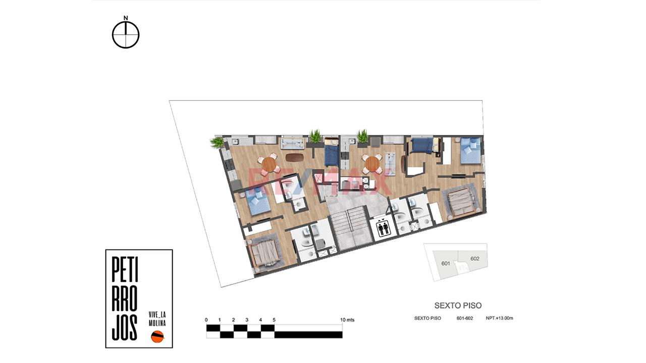 Venta | Departamentos 52 M² A 68 M² | Proyecto Petirrojos | Sol De La Molina – Lima - 6