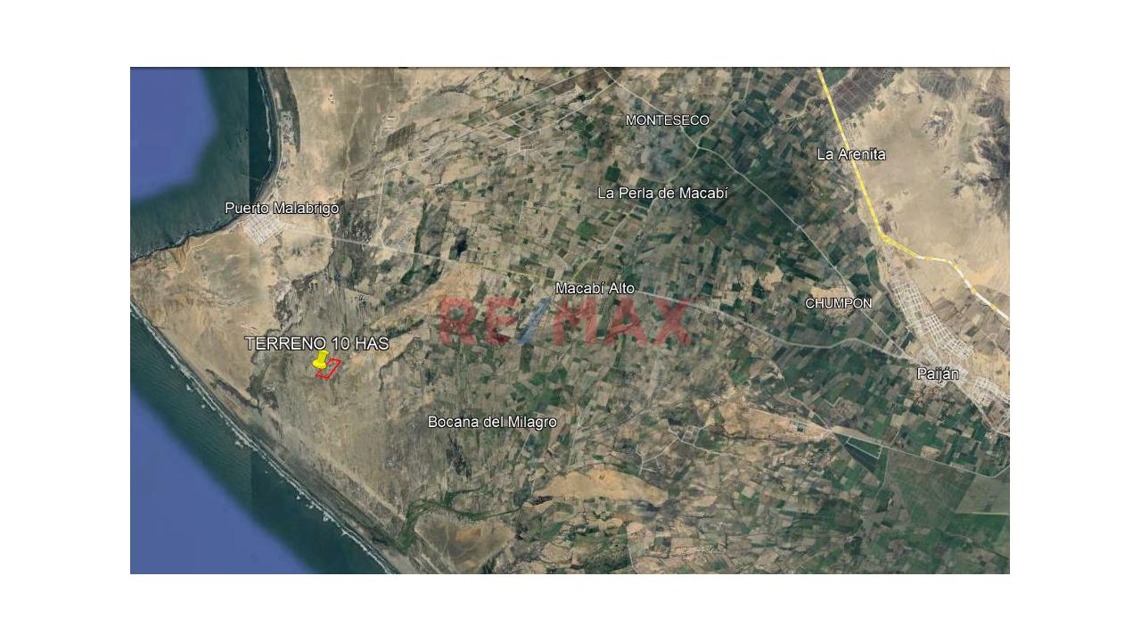 Venta De Remate De 10 Has En Paijan - A 8 Minutos En Carro De La Carretera A Puerto Malabrigo - 5