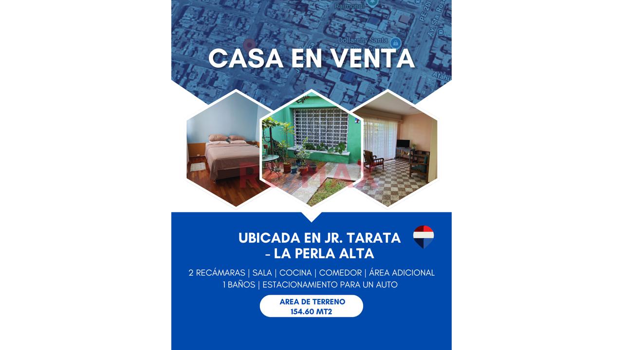 🏠 Casa En Venta – Jr. Tarata, La Perla Alta, Callao - 1
