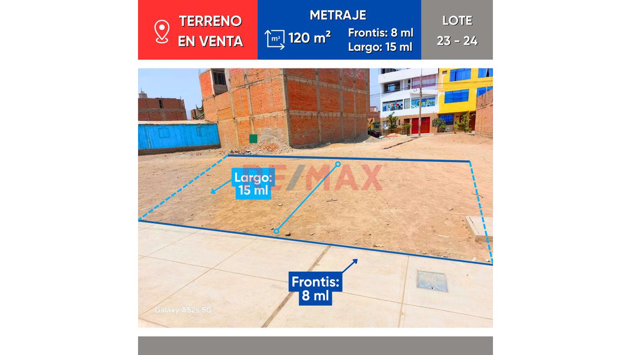 Increible Oferta Urb San Pedro  !!!! 240 M2 En Avenida Comercial Dos Terrenos En Venta A Precio De Ocasion!!!!! Puente Piedra Carabayllo — foto 7