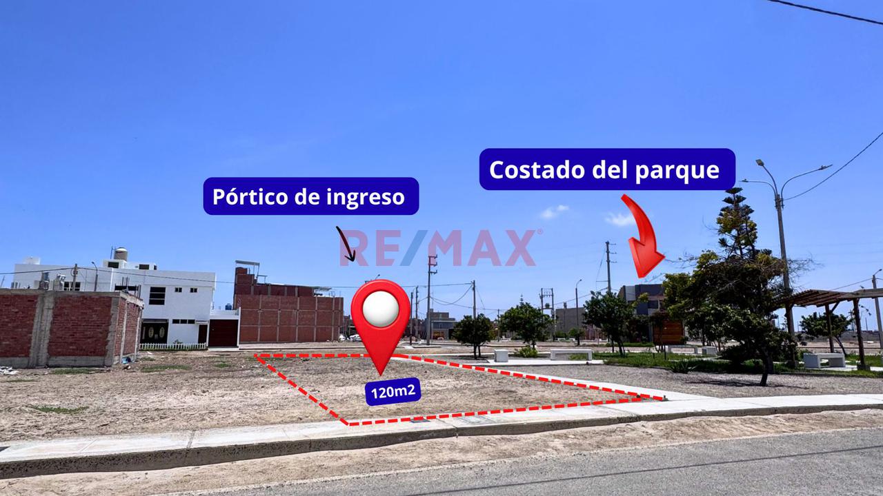 ✨🏡 ¡Terreno En Venta 120M2- Al Costado Del Parque En Urb. Santa Marina - Pimentel! 🏡✨ — foto 3
