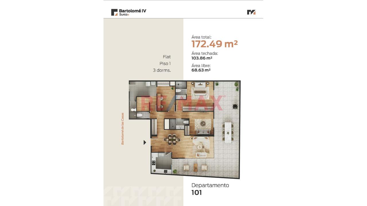 🏡 Departamento De Estreno Con Amplia Terraza En Surco | Proyecto Bartolomé Iv - Dpto 101 — foto 8