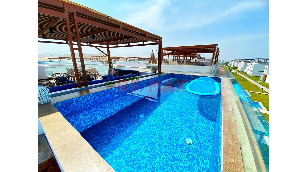 Ocasion Nueva Y Moderna Casa De Playa Con Piscina Privada En Sarapampa – — foto 13