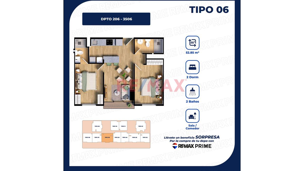 Venta De Departamento En Torre Danaus